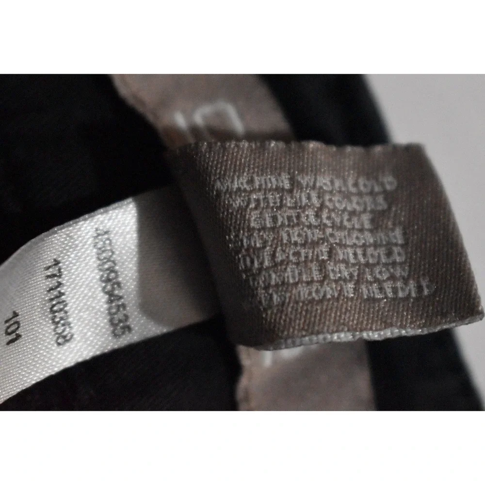 Chicos Black Bermuda Shorts Womens Size‎ 2 Short Cotton Stretch 5 Pocket Twill
